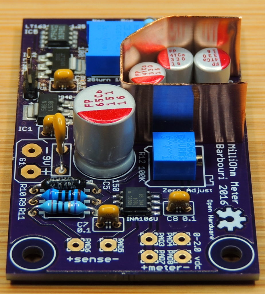 Protected Milliohmmeter Capacitor ESR Meter – Electronics Projects